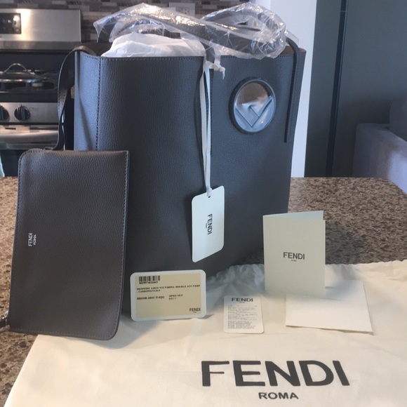 NWT Fendi “ F is for Fendi “ Shopping Tote - Picture 8 of 8